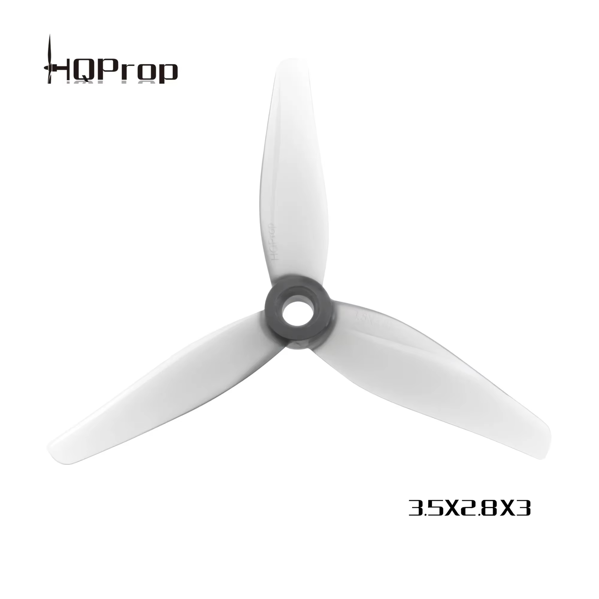 8 ペア HQProp 3.5X2.8X3 グレーポリカーボ - Drone Racing Gate のレビューと価格