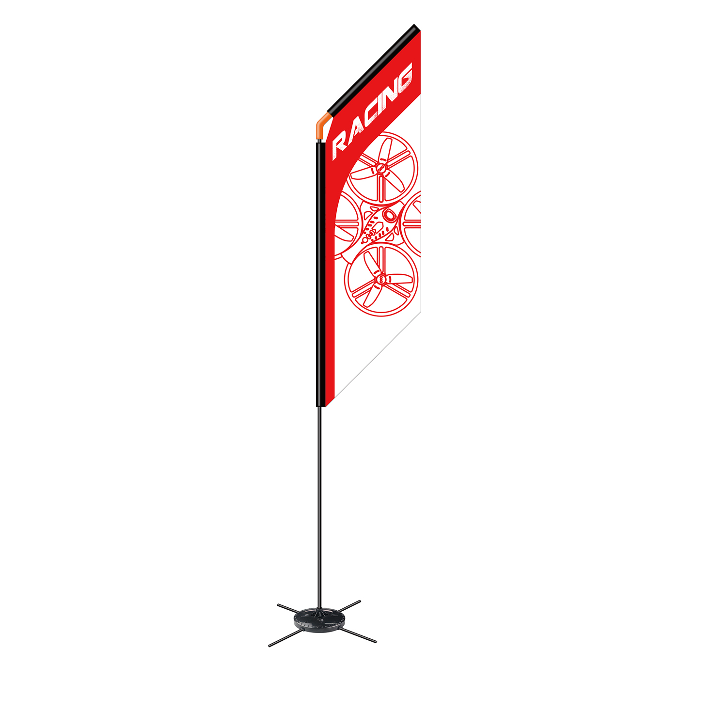560mm FPVレーサーフラッグドローン クアッドホープ  - Drone Racing Flag のレビューと価格
