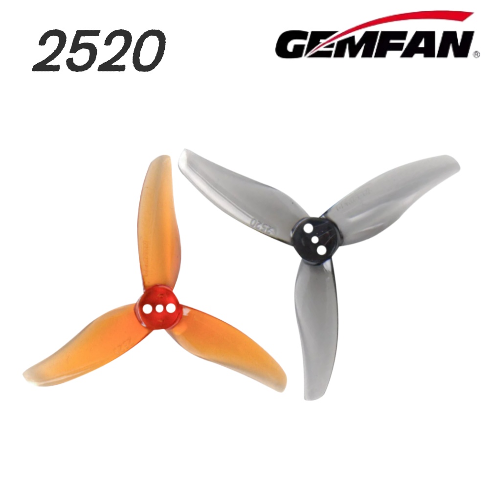 4ペア Gemfan Hurricane 2520 2.5X - Drone Racing Propeller のレビューと価格
