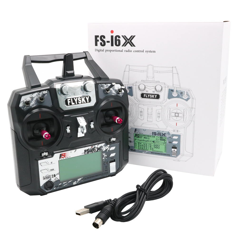 FLYSKY FS-i6X FS i6X 10CH 2.4G - Drone Racing Transmitter のレビューと価格